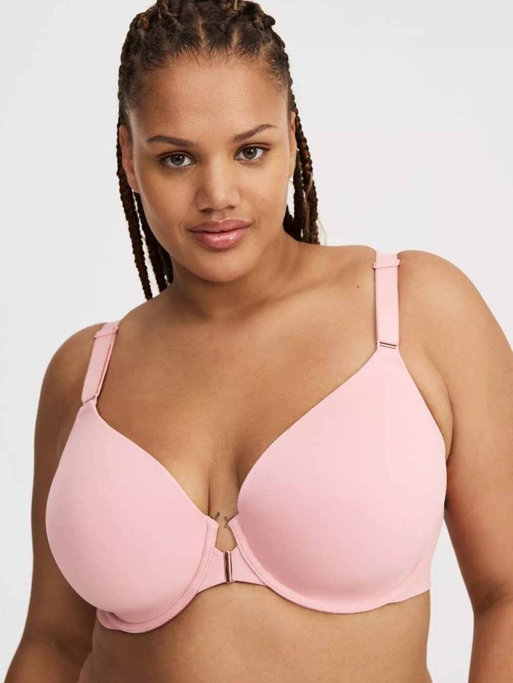 TORRID Invisible Support T-Shirt Front-Close Bra 40DD NWOT